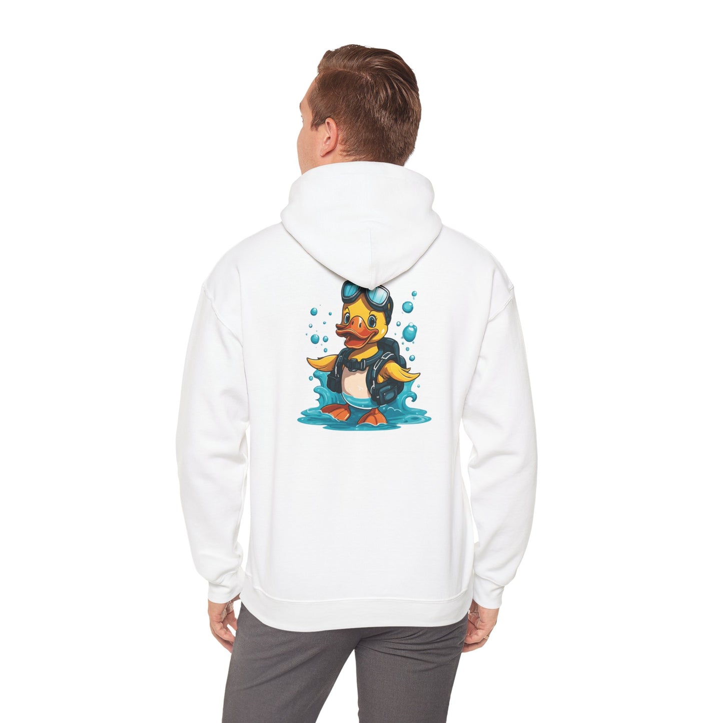 WD Scuba Duck Unisex Heavy Blend™ Hooded Sweatshirt