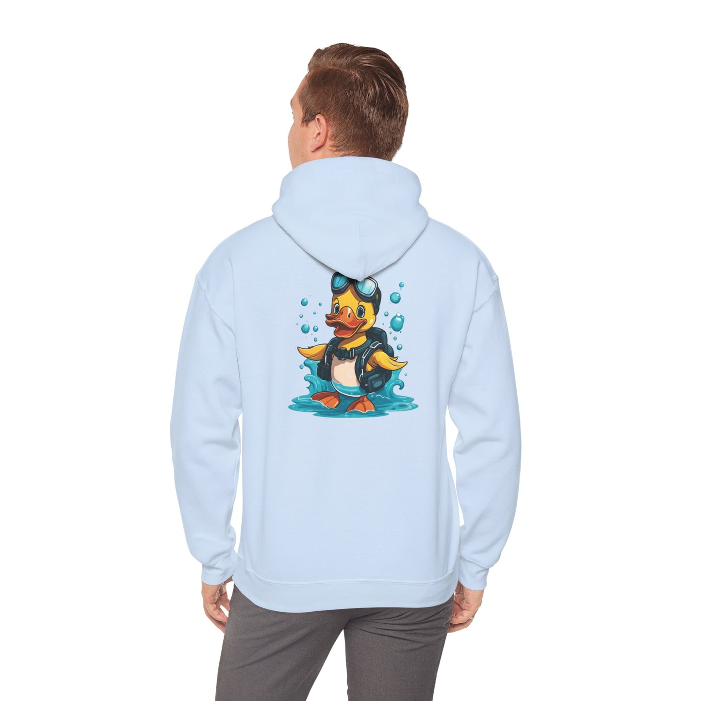 WD Scuba Duck Unisex Heavy Blend™ Hooded Sweatshirt