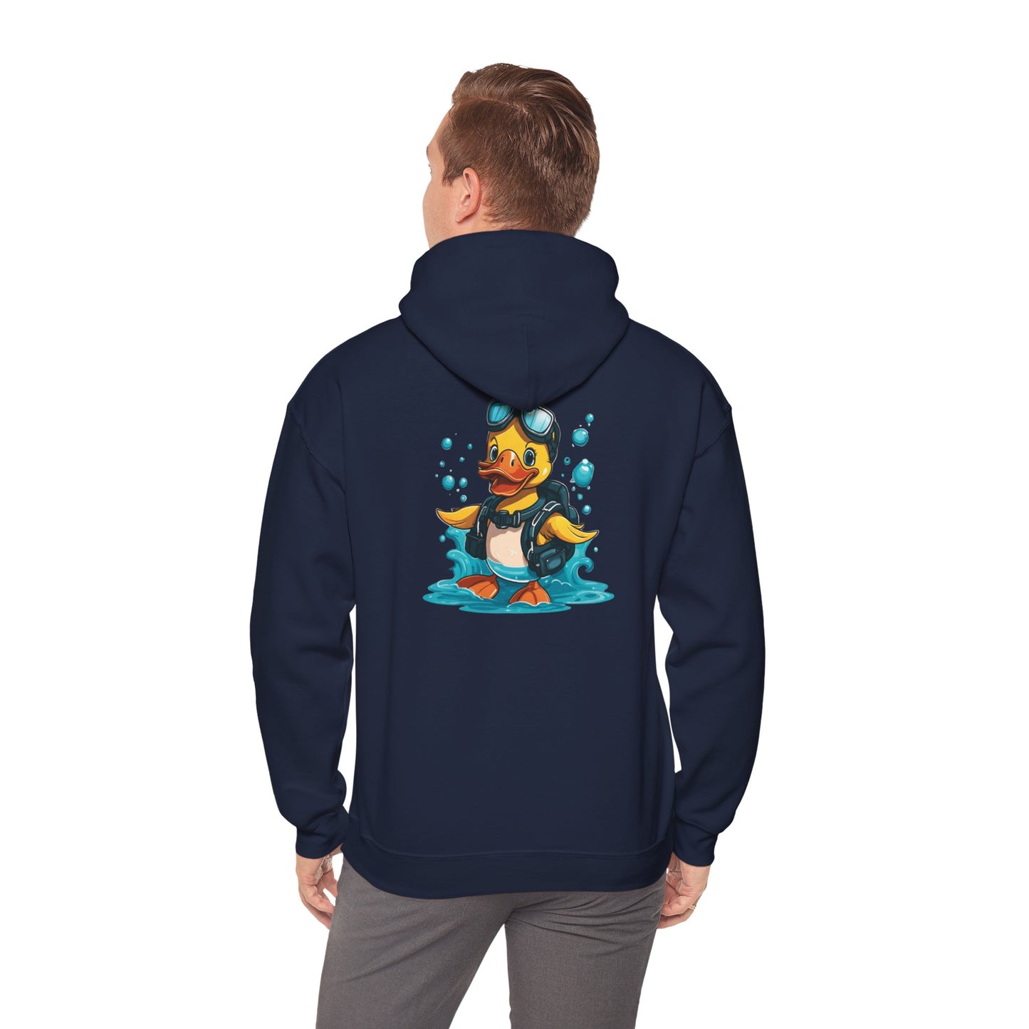 WD Scuba Duck Unisex Heavy Blend™ Hooded Sweatshirt